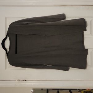 Lightweight waffle cardigan